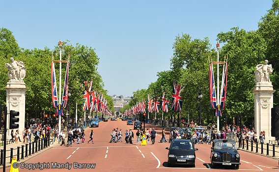 image: The Mall from Buckingham Palce